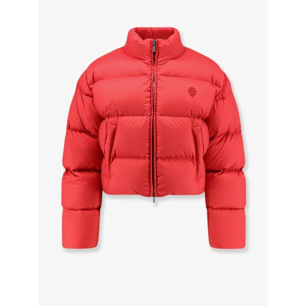 Gucci Women Crop Fit Down Jacket With Iconic Crest